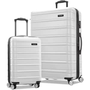 Samsonite Omni 2 2-Piece Hardside Luggage Set for $156 Samsonite Omni 2 2-Piece Hardside Luggage Set for $156