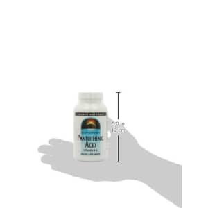 Source Naturals Pantothenic Acid 250 mg Vitamin B-5 Dietary Supplement - 250 Tablets for $21 Source Naturals Pantothenic Acid 250 mg Vitamin B-5 Dietary Supplement - 250 Tablets for $21
