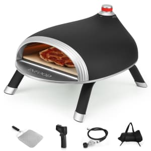 Infood Outdoor Propane Pizza Oven for $125 Infood Outdoor Propane Pizza Oven for $125