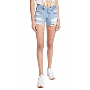 Levi's Women's Premium 501 Original Shorts, Luxor Anubis, 30 for $71