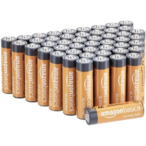 AmazonBasics AA Batteries 48-Pack: $11 via Sub & Save