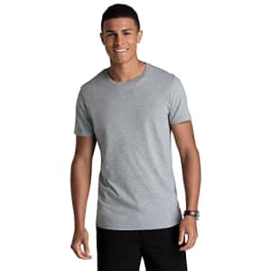 Fruit of the Loom Men's Recover Cotton T-Shirt Made with Sustainable, Low Impact Recycled Fiber, for $8