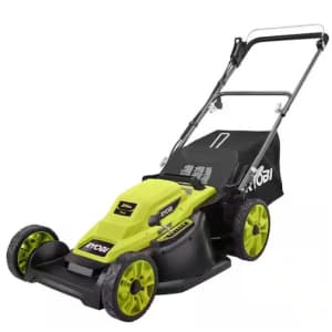 Ryobi 20" 13 Amp Electric Walk Behind Lawn Mower for $169 Ryobi 20" 13 Amp Electric Walk Behind Lawn Mower for $169