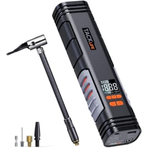 Tacklife Cordless Rechargeable Tire Inflator for $24 Tacklife Cordless Rechargeable Tire Inflator for $24
