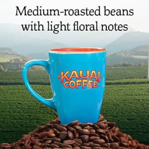 Kauai Coffee Kauai Whole Bean Coffee, Koloa Estate Medium Roast 100% Arabica Whole Bean Coffee from Hawaiis for $15
