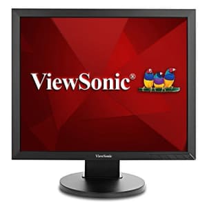 ViewSonic VG939SM 19" IPS 1024p Ergonomic Monitor DVI, VGA (Certified Refurbished) for $132