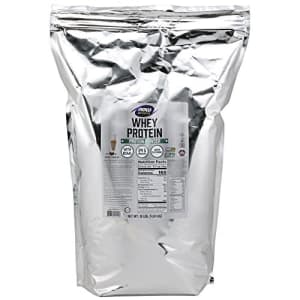 Now Foods NOW Sports Nutrition, Whey Protein, 24 G With BCAAs, Creamy Chocolate Powder, 10-Pound for $100 Now Foods NOW Sports Nutrition, Whey Protein, 24 G With BCAAs, Creamy Chocolate Powder, 10-Pound for $100