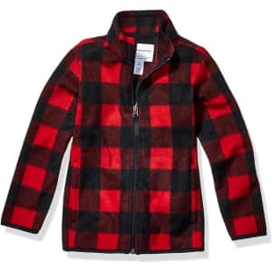Amazon Essentials Boys' Polar Fleece Jacket from $3