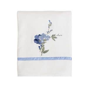Croscill Charlotte Bath Towel, 27x52, Blue for $17 Croscill Charlotte Bath Towel, 27x52, Blue for $17