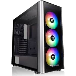 Thermaltake Level 20 MT Motherboard Sync ARGB ATX Mid Tower Gaming Computer Case for $100