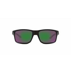 Oakley OO9449 Gibston Sunglasses, Matte Black/Prizm Jade, 61mm for $130