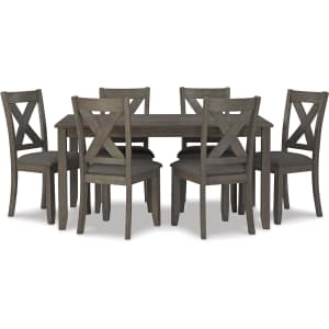 Signature Design by Ashley Caitbrook Rustic 7-Piece Dining Set for $478 w/ Prime