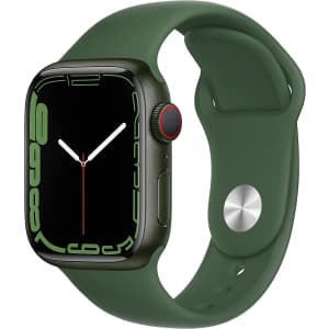 Apple Watch Series 7 41mm GPS + Cellular Sport Smartwatch for $500