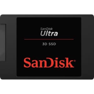SanDisk Ultra 512GB SATA III 6Gb/s Internal 2.5" SSD for $40