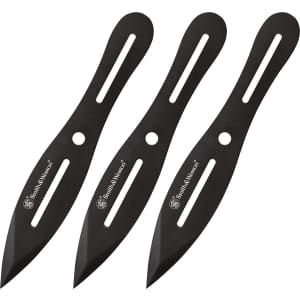 Smith & Wesson Bullseye 8" Throwing Knife 3-Pack for $16