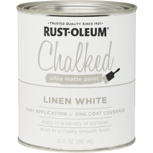 Rust-Oleum Ultra Matte Interior Chalked Paint 30-oz. Can for $21