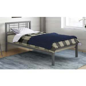 YourZone Kids' Twin Metal Platform Bed for $59 YourZone Kids' Twin Metal Platform Bed for $59