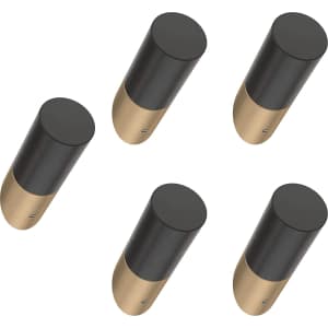 Franklin Brass Modern Slant Hook 5-Pack for $18