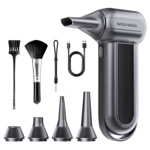 Wolfbox Cordless Electric Air Duster: $70