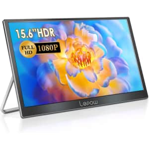 LePow 15.6" 1080p HDR IPS Portable Monitor for $110