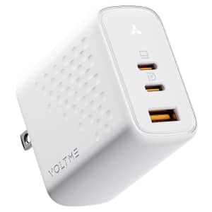 Voltme 65W 3-Port USB Wall Charger for $44