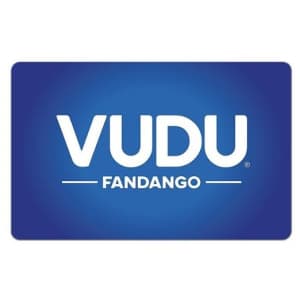 Vudu Fandango Gift Card: 20% off $50+