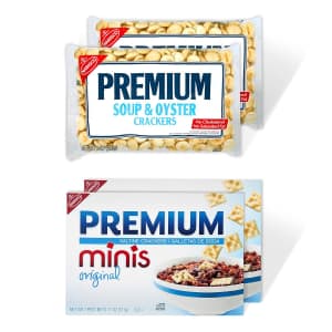 Nabisco Premium Saltine Crackers 4-Count Variety Pack for $9.30 via Sub & Save Nabisco Premium Saltine Crackers 4-Count Variety Pack for $9.30 via Sub & Save