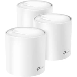 TP-Link Deco X60 AX3000 Whole-Home Mesh WiFi 6 System 3-Pack for $137 TP-Link Deco X60 AX3000 Whole-Home Mesh WiFi 6 System 3-Pack for $137