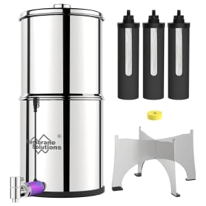 Membrane Solutions UV Countertop Water Filtration System for $161