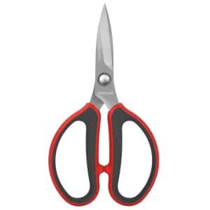 Stainless Steel Kitchen Shears with Non-Slip Handle for $6
