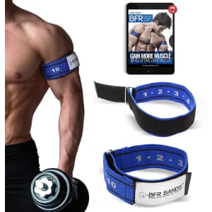 BFR Rigid Blood Flow Restriction Bands 2-Pack for $10 BFR Rigid Blood Flow Restriction Bands 2-Pack for $10