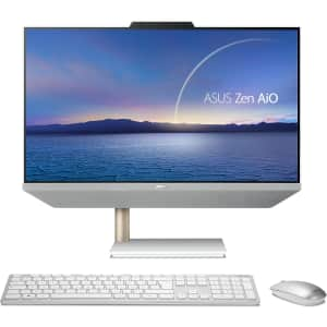 Asus AiO M3400 4th-Gen Ryzen 5 23.8" All-in-One Desktop PC for $500