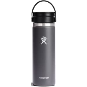 Hydro Flask 20-oz. Wide Mouth Bottle with Flex Sip Lid for $16
