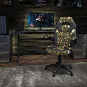 Flash Furniture X10 Gaming Chair Racing Office Ergonomic Computer PC Adjustable Swivel Chair with for $146
