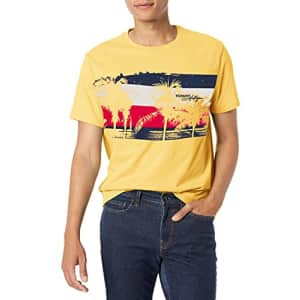 Tommy Hilfiger Men's Short Sleeve-Graphic T-Shirt, Sunshine, SM for $40 Tommy Hilfiger Men's Short Sleeve-Graphic T-Shirt, Sunshine, SM for $40