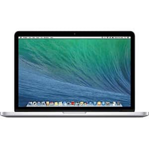 Apple Macbook Pro FE865LLA 13-Inch Laptop Retina Display(2.4GHz dual-core Intel i5 ,8GB RAM, 256GB for $550