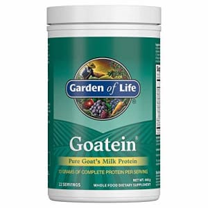 Garden of Life Goat Protein Powder - Goatein Pure Goat's Milk Protein Powder, 13g Complete Protein for $80 Garden of Life Goat Protein Powder - Goatein Pure Goat's Milk Protein Powder, 13g Complete Protein for $80