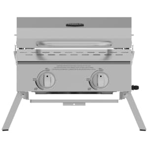 Expert Grill 2-Burner Tabletop Propane Gas Grill for $60