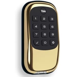Yale Locks Push Button Deadbolt with Z-Wave for $80 Yale Locks Push Button Deadbolt with Z-Wave for $80