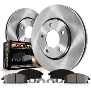 Power Stop Autospecialty Front Replacement Brake Kit for $46