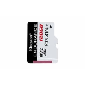 Kingston High Endurance 128GB MicroSD SDXC Flash Memory Card High Performance, 1080P, Full HD, Up for $23 Kingston High Endurance 128GB MicroSD SDXC Flash Memory Card High Performance, 1080P, Full HD, Up for $23