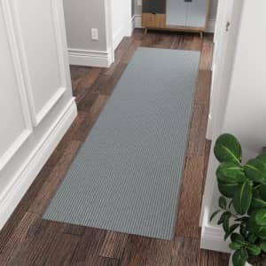 Ottomanson Solid Design Non-Slip Rubberback 3x6 Indoor/Outdoor Runner Rug for Hallway, Kitchen, for $91 Ottomanson Solid Design Non-Slip Rubberback 3x6 Indoor/Outdoor Runner Rug for Hallway, Kitchen, for $91