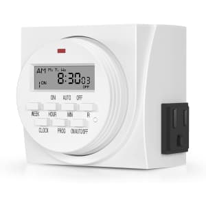 BN-LINK 7-Day 2-Outlet Plug-in Timer for $12 BN-LINK 7-Day 2-Outlet Plug-in Timer for $12