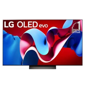 LG 55-Inch Class OLED evo C4 Series Smart TV 4K Processor Flat Screen with Magic Remote AI-Powered for $1,597