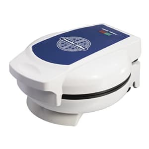 Proctor Silex Belgian Waffle Maker with Non-Stick Grids, Indicator Lights, Compact Design, White for $39