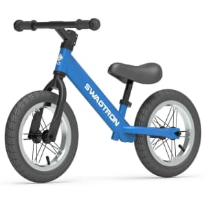 Swagtron Kids' K3 12" No-Pedal Balance Bike for $56 Swagtron Kids' K3 12" No-Pedal Balance Bike for $56