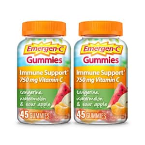 Emergen-C Vitamin C Gummies, Dietary Supplement for Immune Support, Tangerine, Watermelon and Sour for $22