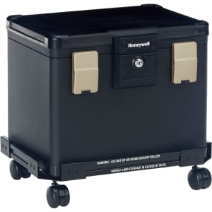 Honeywell Fire & Waterproof File Chest w/ Wheel Cart for $133