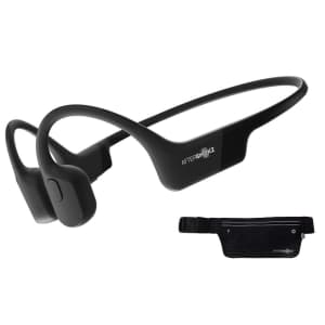 AfterShokz Aeropex Open-Ear Bluetooth Bone Conduction Sport Headphones for $100 AfterShokz Aeropex Open-Ear Bluetooth Bone Conduction Sport Headphones for $100