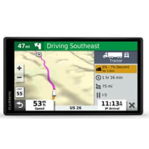 Garmin dezl OTR500 5.5" GPS Truck Navigator for $180